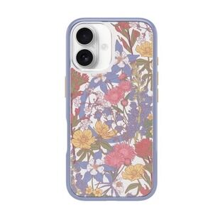 OtterBox Symmetry Series Case for MagSafe for Apple iPhone 16 - Floral Purple